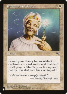 Enlightened Tutor - Dominaria Remastered | Bazaar of Magic