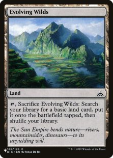 Evolving Wilds (Rivals of Ixalan)