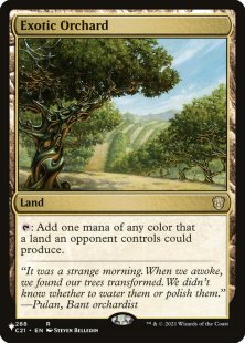Exotic Orchard (Commander 2021)