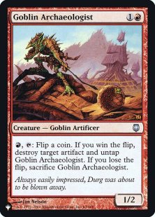 Goblin Archaeologist (foil)