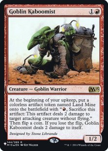 Goblin Kaboomist (foil)