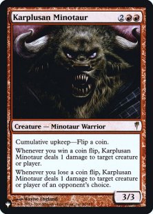Karplusan Minotaur (foil)