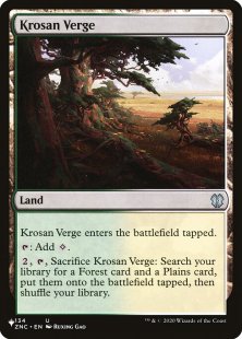 Krosan Verge (Zendikar Rising Commander)