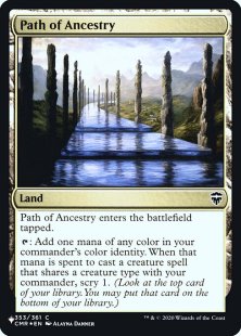 Path of Ancestry (Commander Legends) (foil)