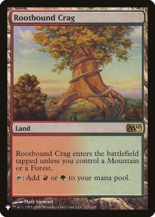 Rootbound Crag (Magic 2010)