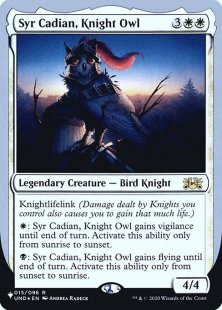 Syr Cadian, Knight Owl (foil)