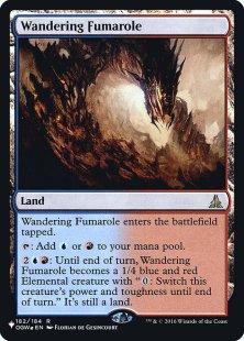 Wandering Fumarole (foil)