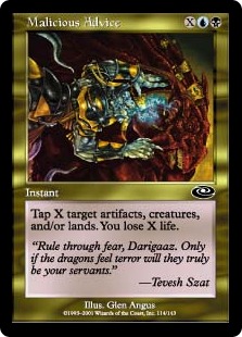 Malicious Advice (foil)