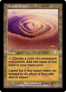 Meteor Crater (foil)