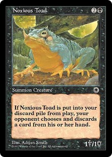 Noxious Toad