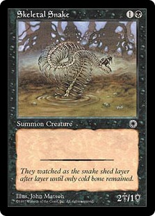 Skeletal Snake