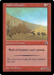 Wall of Granite