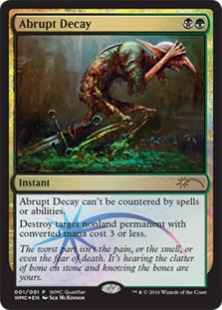 Abrupt Decay (foil)