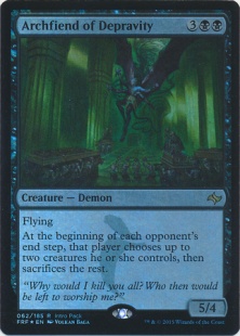 Archfiend of Depravity (foil)