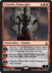 Chandra, Flamecaller (foil)