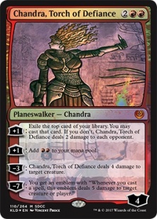 Chandra, Torch of Defiance (1) (foil)