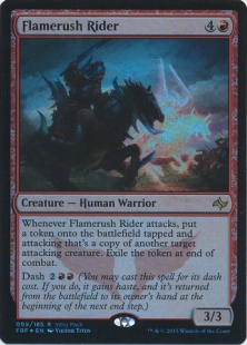 Flamerush Rider (foil)