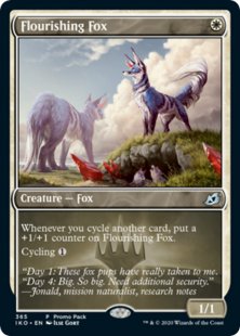 Flourishing Fox (foil)