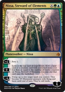 Nissa, Steward of Elements (foil)