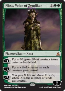 Nissa, Voice of Zendikar (foil)
