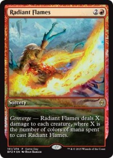 Radiant Flames (foil) (full art)