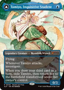 Tamiyo, Inquisitive Student (secret lair prize) (foil) (borderless) -  Overige Promo | Bazaar of Magic