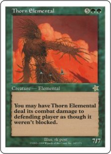 Thorn Elemental (oversized) (EX)