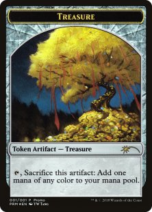 Treasure token (foil)