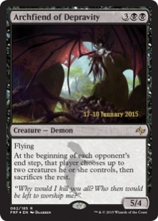 Archfiend of Depravity (foil)