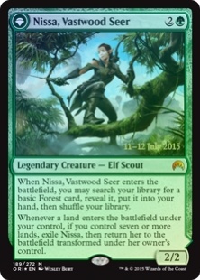 Nissa, Vastwood Seer (foil)