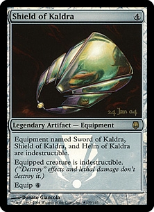 Shield of Kaldra (foil) (EX)