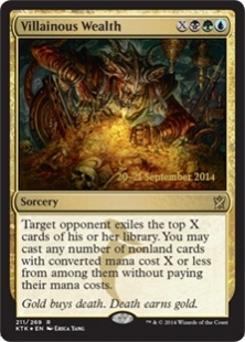 Villainous Wealth (foil)