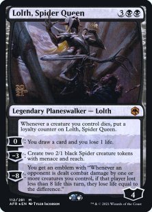 lolth mtg card Lolth, Spider Queen - The List