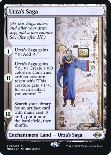 ウルザの物語/Urza's Saga Foil SecretLair Urza's Saga (foil) - Modern Horizons 2 Prerelease Promo's | Bazaar