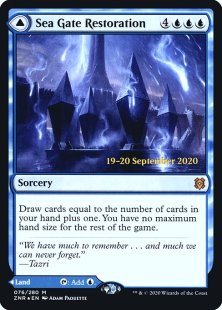 Sea Gate Restoration (foil) - Zendikar Rising | Bazaar of Magic