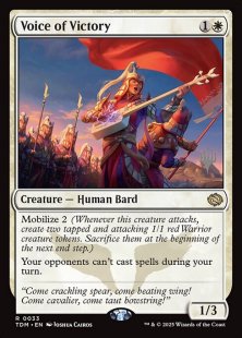 Voice of Victory - Tarkir: Dragonstorm | Bazaar of Magic