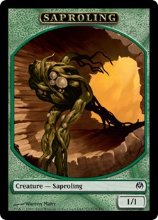 Saproling token (1/1)