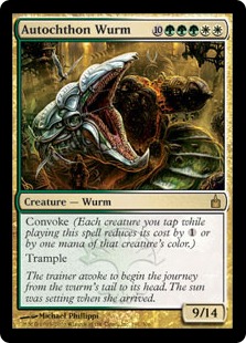 Autochthon Wurm (foil)