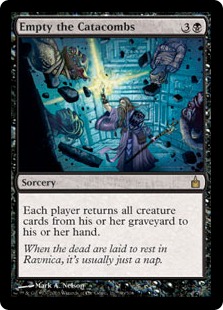 Empty the Catacombs (foil)