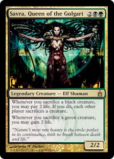 Savra, Queen of the Golgari (foil)