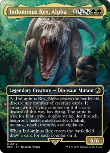 Indominus Rex, Alpha (borderless)