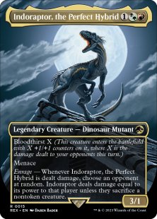 Indoraptor, the Perfect Hybrid (borderless)