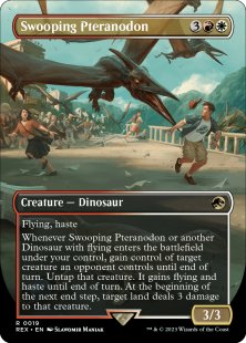 Swooping Pteranodon (foil) (borderless)