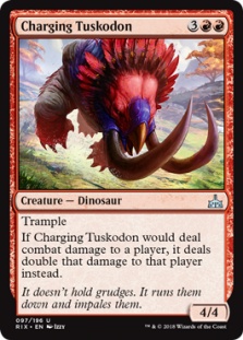 Charging Tuskodon (foil)