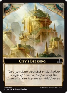 City's Blessing card