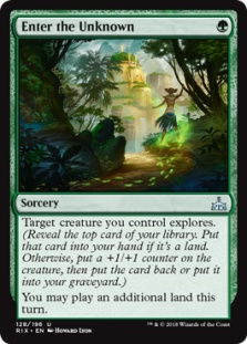 Enter the Unknown (foil)