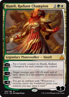 Huatli, Radiant Champion (foil)