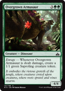 Overgrown Armasaur (foil)