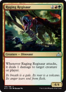 Raging Regisaur (foil)