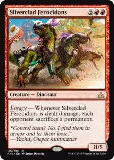 Silverclad Ferocidons (foil)